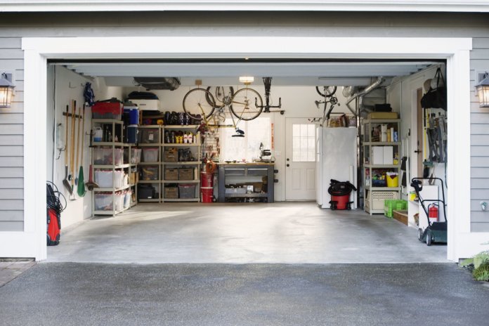 Открытый гараж