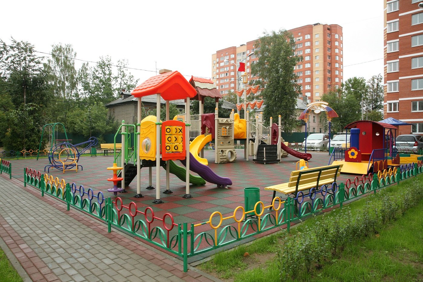 Детская площадка дворовой территории Тамбов